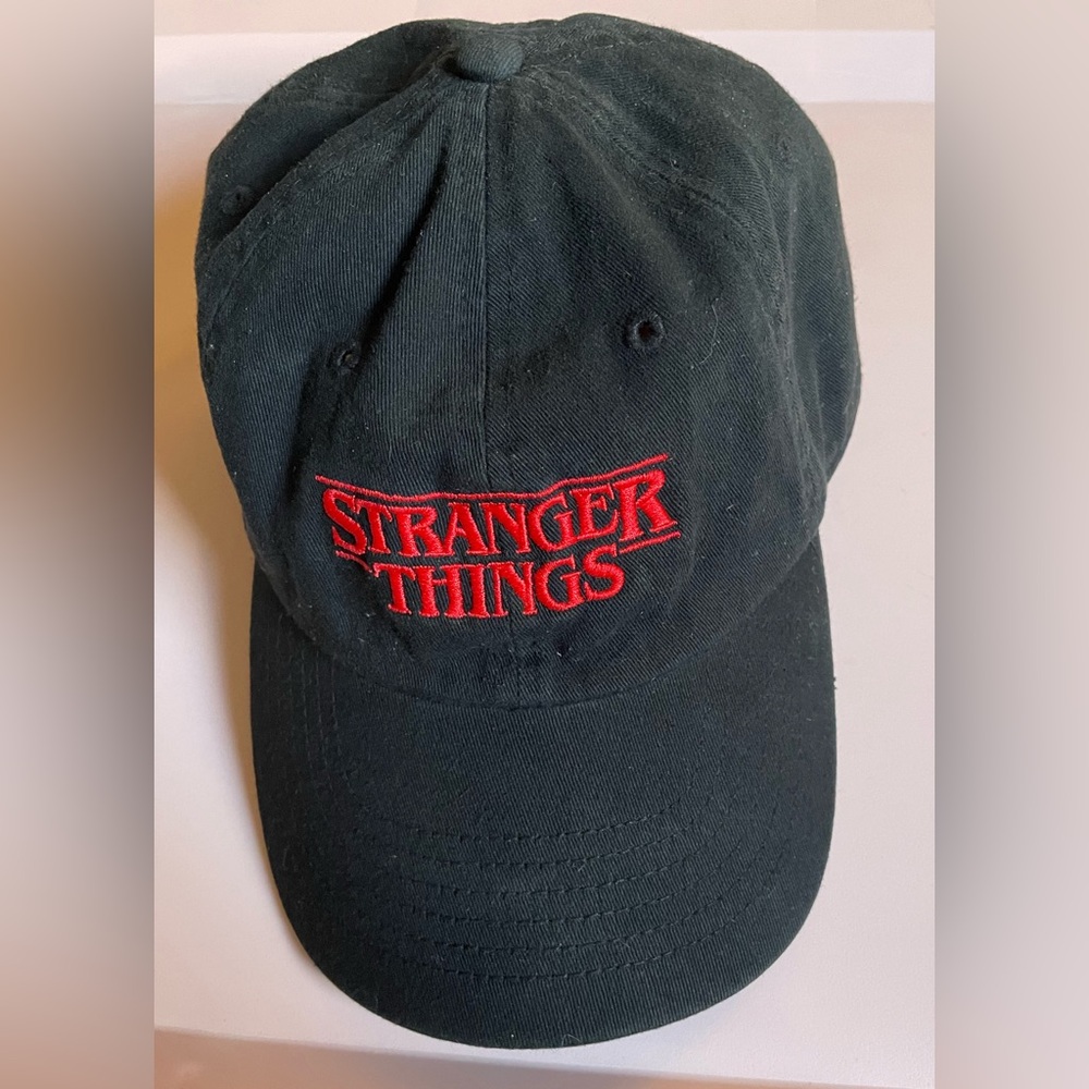 Nexflix Stranger Things Embroidered Cap Hat 100% Cotton Adjustable
